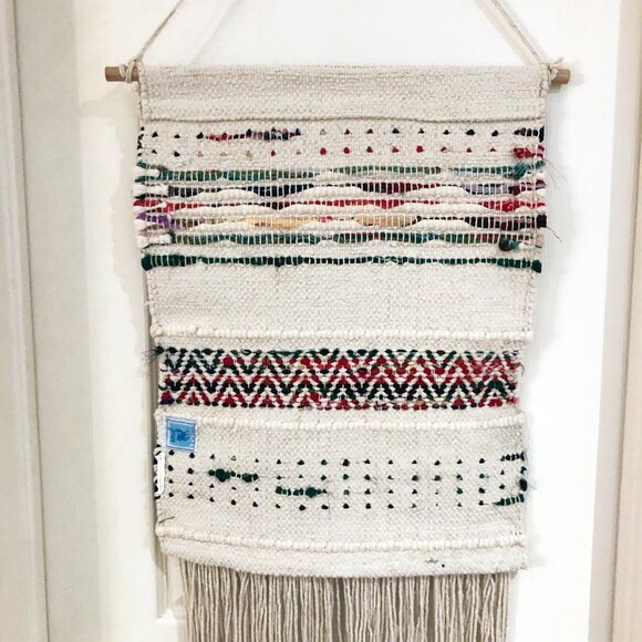 Karma Living Woven Fabric Art Wall Hanging - Picture 8 of 10
